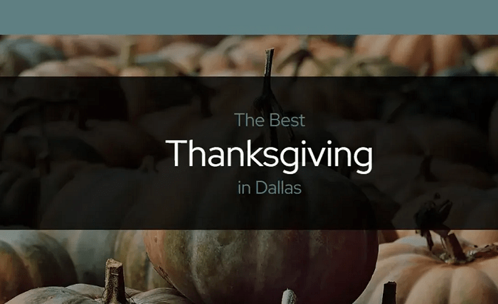 Big Flavor, Big Fun: Thanksgiving in Dallas 2025